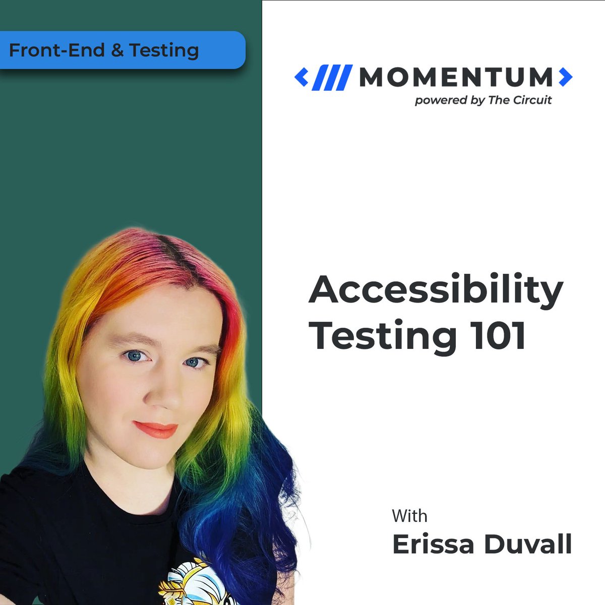 Momentum Developer Conference | October 16th (@momentumdevcon) on Twitter photo Accessibility ensures that everyone has access to services and information needed to help them live as independent and fulfilling of lives as possible. <a href="/TheCorgiDev/">Erissa Duvall</a>'s talk will delve into concepts, methods, and tools that you can use to get started on your accessibility journey. Accessibility ensures that everyone has access to services and information needed to help them live as independent and fulfilling of lives as possible. <a href="/TheCorgiDev/">Erissa Duvall</a>'s talk will delve into concepts, methods, and tools that you can use to get started on your accessibility journey.