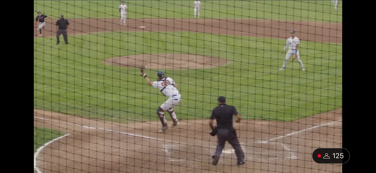 Josh Schreiber (@jschreiber272) on Twitter photo Gotta be a solid throw when the catcher has the ball and the runner isn’t in frame
<a href="/harborhawks/">Hyannis Harbor Hawks</a> Gotta be a solid throw when the catcher has the ball and the runner isn’t in frame
<a href="/harborhawks/">Hyannis Harbor Hawks</a>
