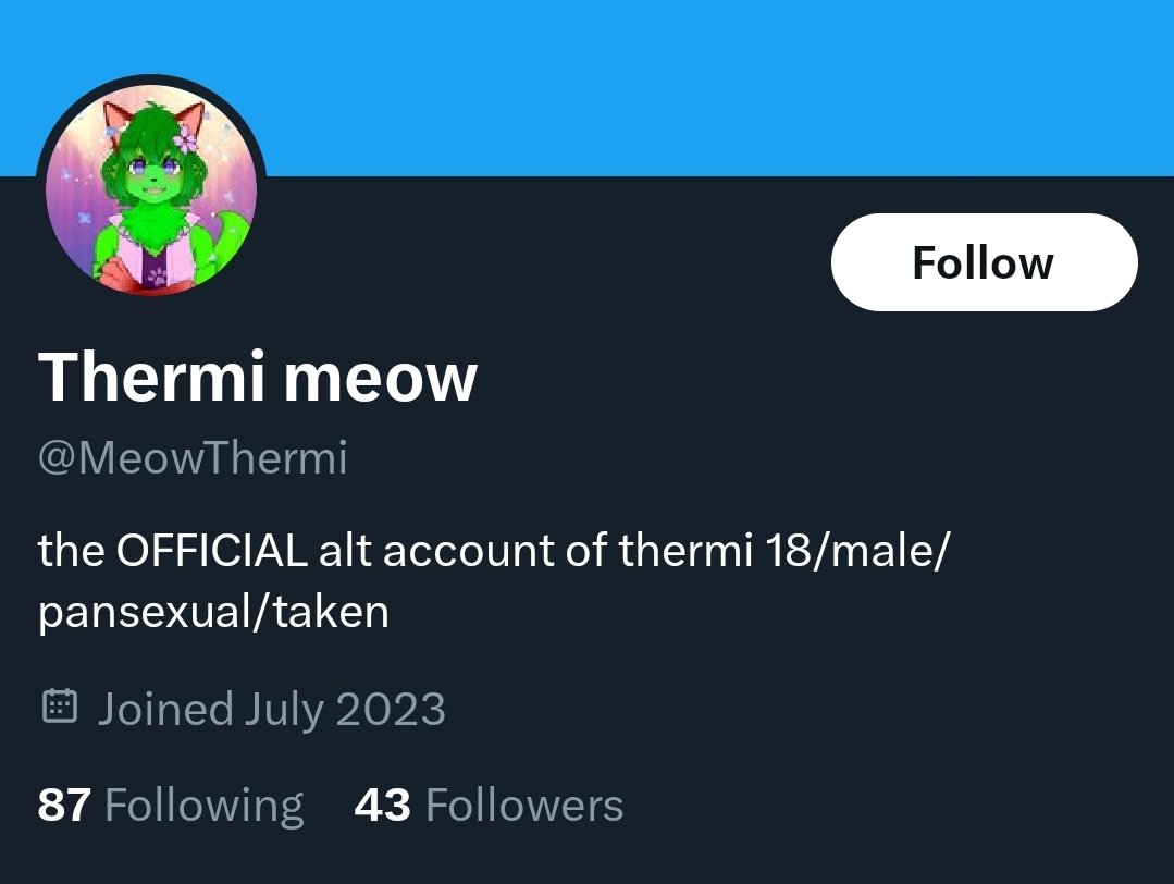 ZombzTombz's tweet image. To anyone following or interacting with @Thermiel in August of 2023 They were found to be dating a 14yo while 18yo

They&apos;re currently claiming that they&apos;ve &quot;changed&quot; 

Their victim isn&apos;t even old enough to be in the age of consent, The victim is 16 right now. Their 20.