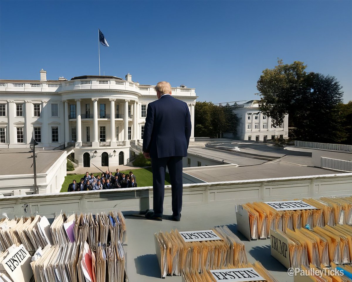 actualiteitjunk's tweet image. #Trump #diddler on the #roof...
#EpsteinTrumpFiles