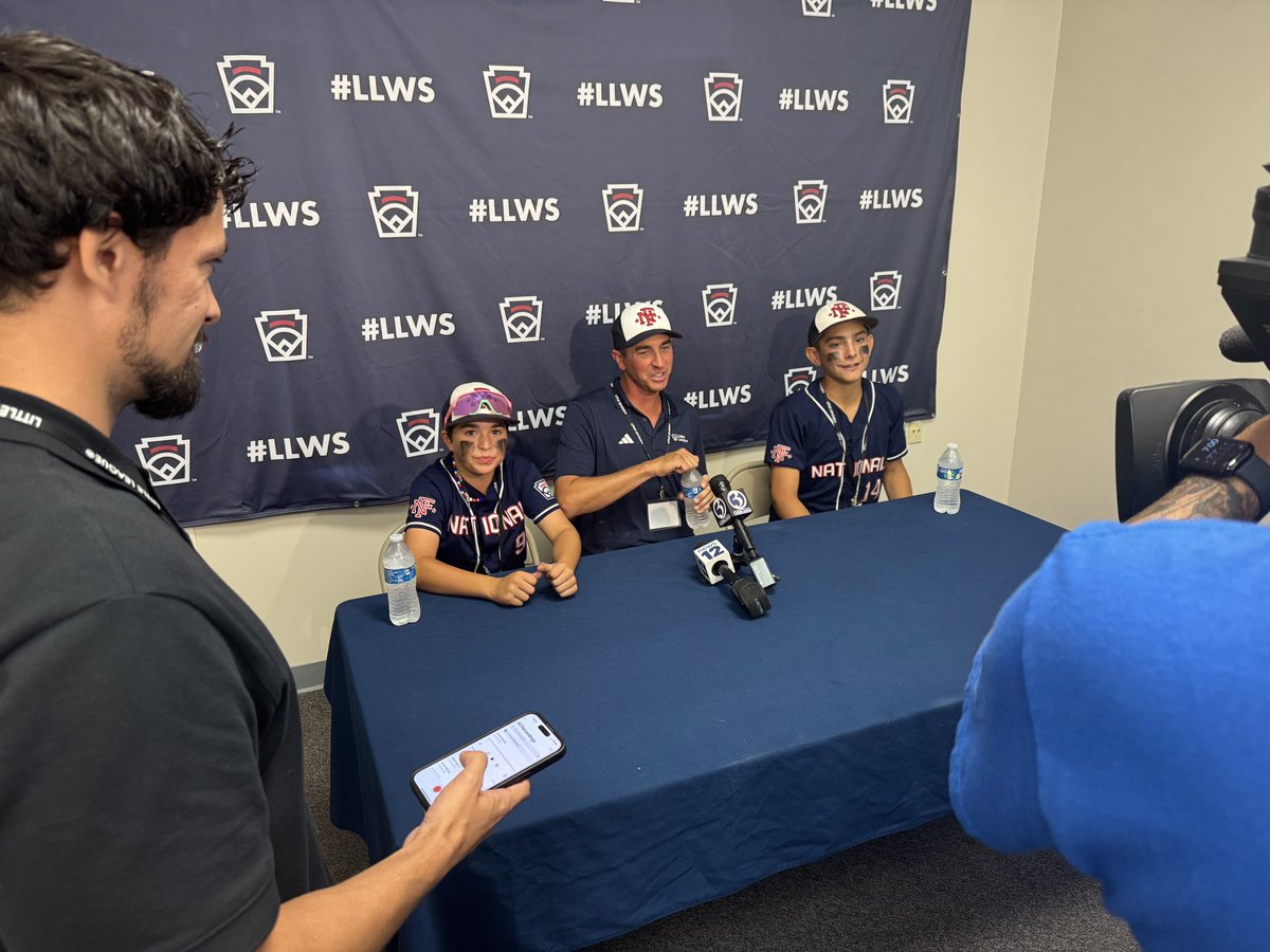 DevellisJustin's tweet image. Fairfield National is now one win away from the Little League World Series! What a game in Bristol. Fairfield National wins it 3-0 in extra innings! #LLWS @News12CT