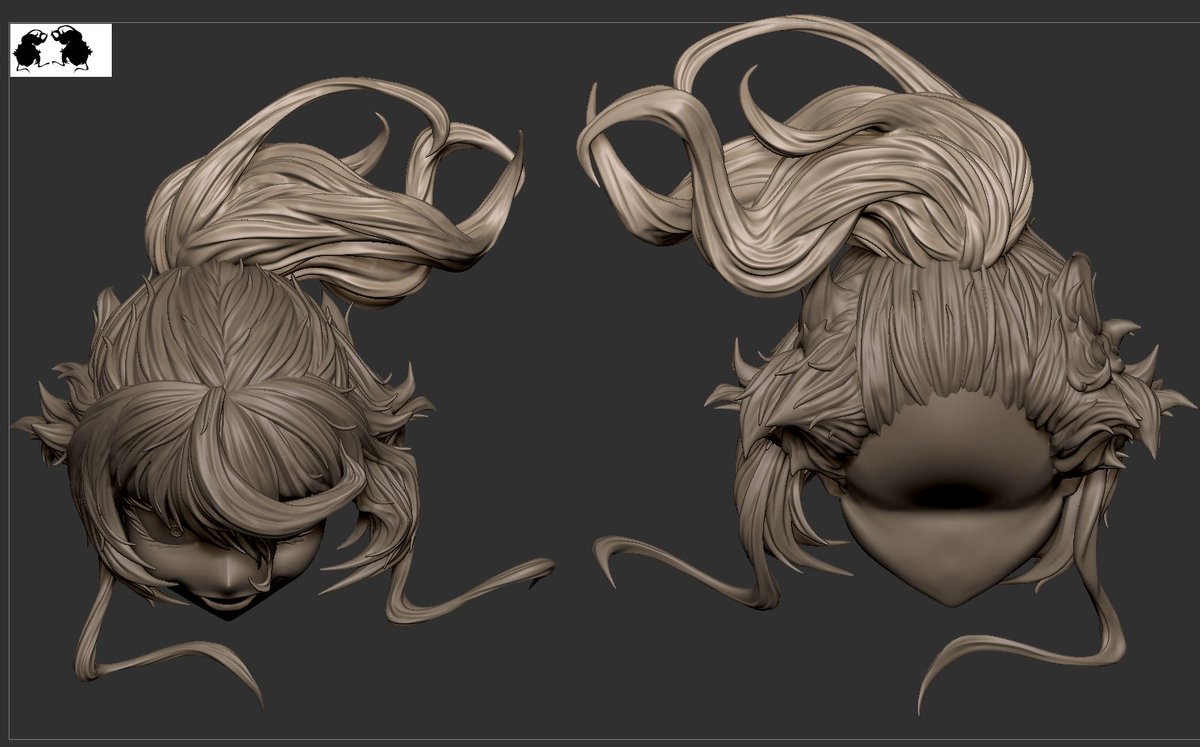 An entire day only for the hair and still didn't finish
#Tanya #YojoSenki #TanyaTheEvil #anime #3Dfigure #Patreon #Sketch #Gr8Studio #Gr8