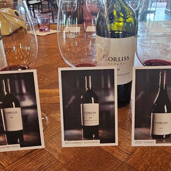 tastefulcellars's tweet photo. A beautiful, old (over 100 years old) building and a fantastic tasting to end our journey to Walla Walla, WA. @corlissestate makes great wines and we had an awesome experience tasting with Kyndra. The beauty in the cork chair is my favorite wine tasting partner @randifeigin.… https://t.co/1MuOCnSXae