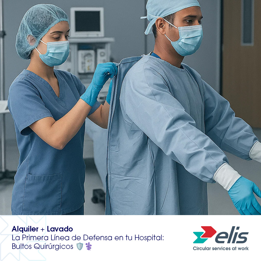 La sanitización en el quirófano es innegociable. 🚫 Nuestros bultos y campos quirúrgicos son tu primera línea de defensa, garantizando una barrera segura para pacientes y personal. 🛡️⚕️ #ElisMexico #SeguridadDelPaciente