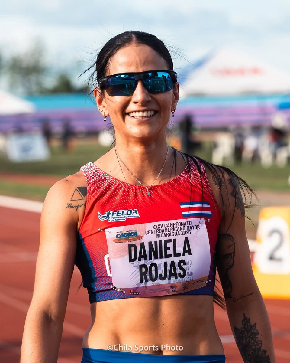 lajornadacrc's tweet photo. ES OFICIAL: la atleta costarricense Daniela Rojas se proclama campeona de Centroamérica. 🚨🏆🇨🇷

Rojas registró 57.75 segundos y ganó con solvencia la final de los 400 metros con vallas. 🌎

¡Gran carta de Costa Rica rumbo a Los Ángeles 2028! 🙌🏽 https://t.co/YCBwJWFdno