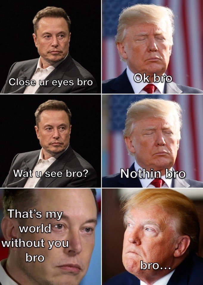 3lliotwho's tweet photo. Elon &amp; Trump https://t.co/nFtQYMu3Kl
