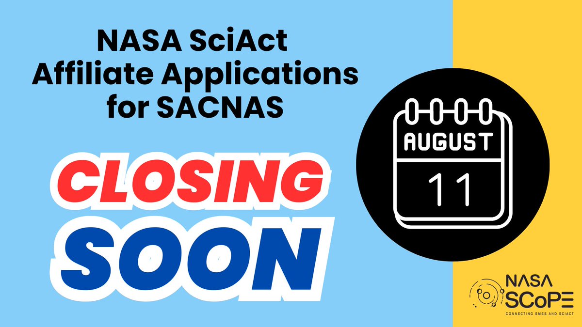 There's still time to apply for a travel grant to <a href="/SACNAS/">SACNAS</a> #2025NDiSTEM and benefit from hands-on #SciComm training, and networking 💫 Submit your application by August 11: bit.ly/3TtRXwD