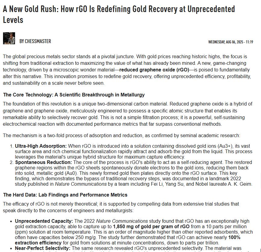 AnneJen9393's tweet photo. YAAAASSSS. This article hits soooo nicely... Cornfields my ass. #AABBARMY #KICKROCKSMMS #rGO $AABB @ELON #STOCKSTOWATCH #GOLD #JRMINERS #GOLDRECOVERYSYSTEMS #GREENSYSTEMS #ENVIRONMENTALLYGREEN #PROPRIETARYSYSTEMS
https://t.co/bllRsI15J7 https://t.co/9gJoHhBqur