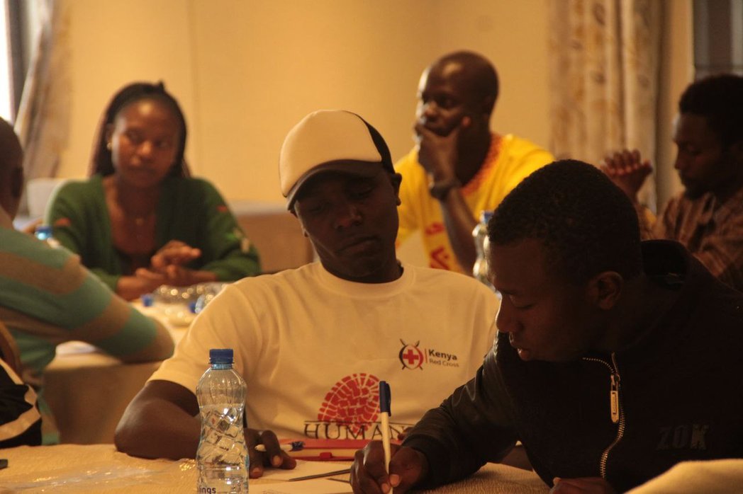 OrationHub's tweet photo. We started our 3-day workshop with volunteers from Kenya Red Cross, representing the communities in Mathare and Mukuru areas. Day  1 was about Financial literacy (Saving, budgeting, resource mobilization for CBOs &amp; Record Keeping). Day 2 we'll discuss Advocacy &amp; proposal writing. https://t.co/VSGjg5XREH