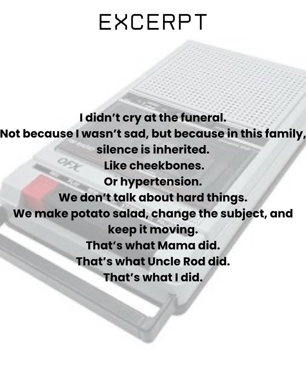 CharliRaeBooks's tweet photo. Told through journal entries, cassette tapes & found files,
The Things We Don't Say follows 13-year-old Niya as she breaks her family's silence, uncovers queer erasure, and reclaims a love they tried to cut out.
#QuestPit #UpperMG #YA #OwnVoices https://t.co/MZOMBFVRmr