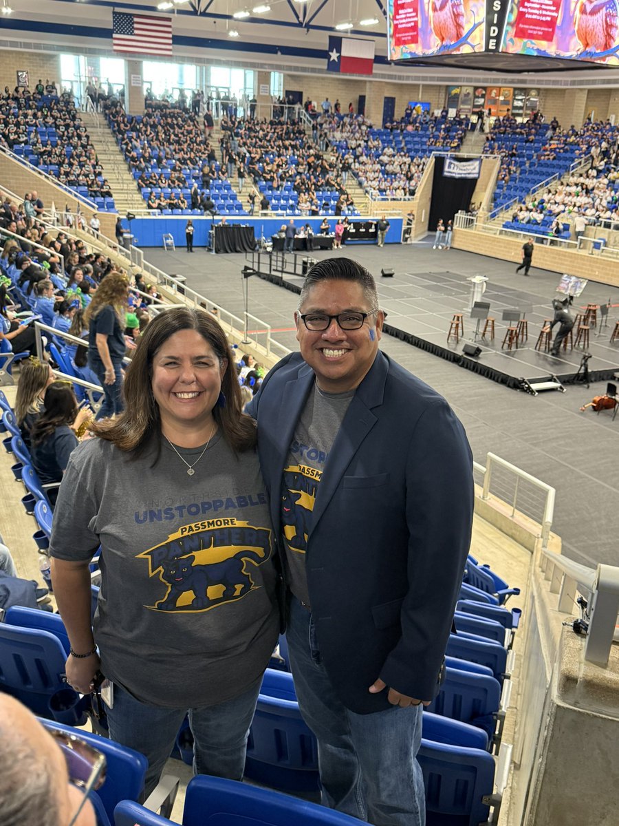 lisamv15's tweet photo. Convocation 25-26! Panther Nation: Stronger, Bolder, Unstoppable!! #pantherstrong #NISDConvocation @NISDPassmore @The_Mr_Dee https://t.co/jUta6ORIIg