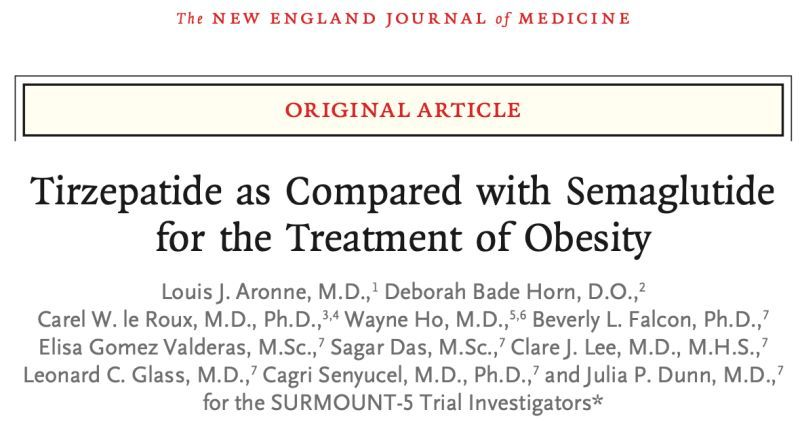 icorvilud's tweet photo. SEMAGLUTIDE vs TIRZEPATIDE
🔎While SURMOUNT-5 (head-to-head) showed⬆️weight loss with TIRZE...
🔎Recent RWD #endo2025 showed how both SEMA & TIRZE achieved significant weight loss
🔎Awaiting data on CVD to be presented as #LBCT at #ESCcongress #WCCCardio
🔎Any guesses?
#GLP1ar https://t.co/LiVKAHazwk