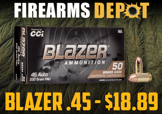 🔥 Blazer .45 ACP Ammo – Just $18.89/Box! 🔥
Affordable. Reliable. Ready to roll. Grab yours now at Firearms Depot before it’s gone!
fd.deals/0806SBAmmo
#BlazerAmmo #45ACP #AmmoSale #FirearmsDepot #StockUpAndSave