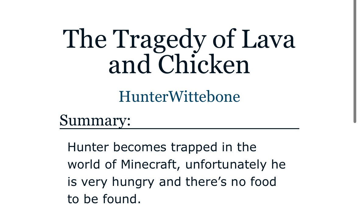 Posted I think the peak of fiction on ao3
Written in frantic fanfic with irls I fear
archiveofourown.org/works/68809241