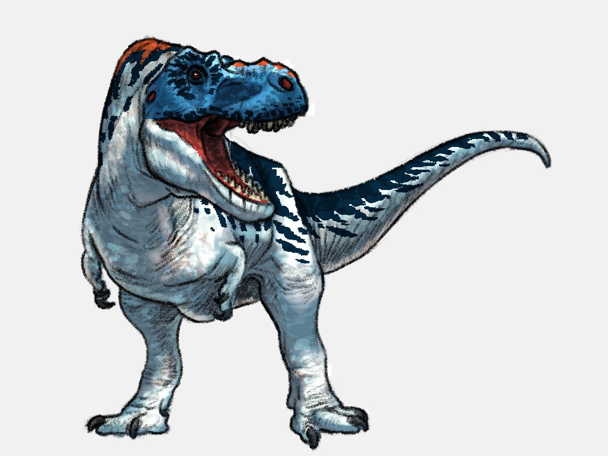 CAMOXTREMESAURUS REX
(2003 Jurassic Park 3 Arctic-Rex skin)