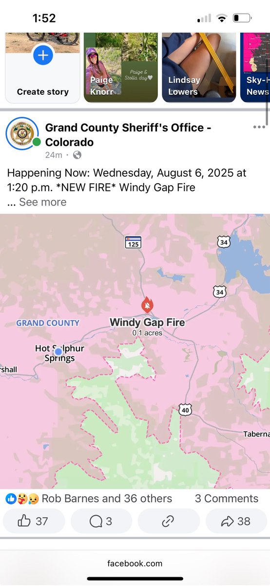 G41 and G48 on pre-evac for #WindyGapFire