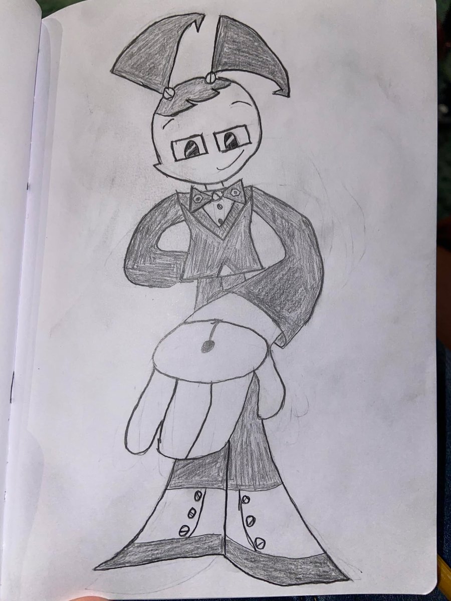 This was made by a friend of mine based on the Tuxedo Jenny design I made back in April, the very start of my art journey. She has no social media and didn't want to be credited beyond just the signature, but has given me permission to post it. I am truly grateful for this gift.