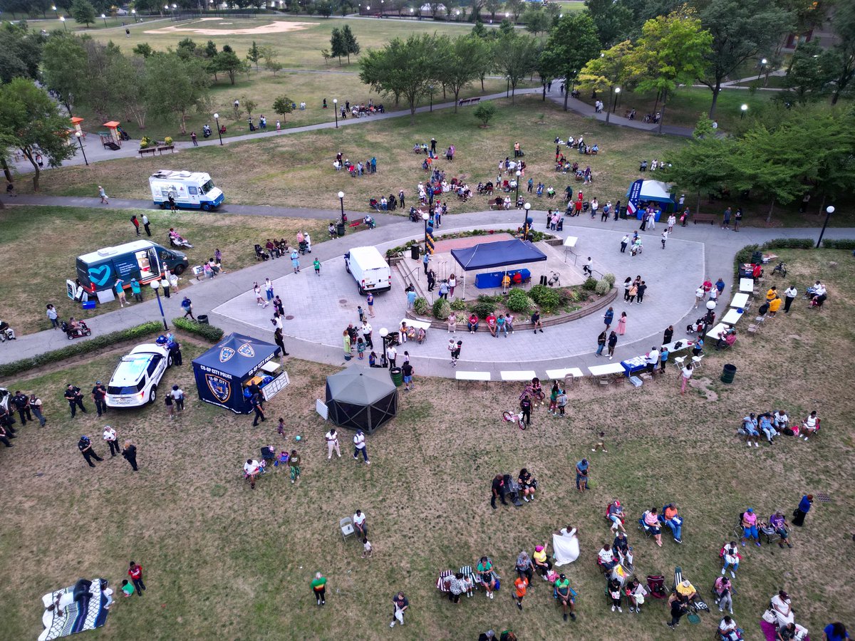 We felt the 💓 #CoopCity made this a wonderful #NationalNightOut2025
