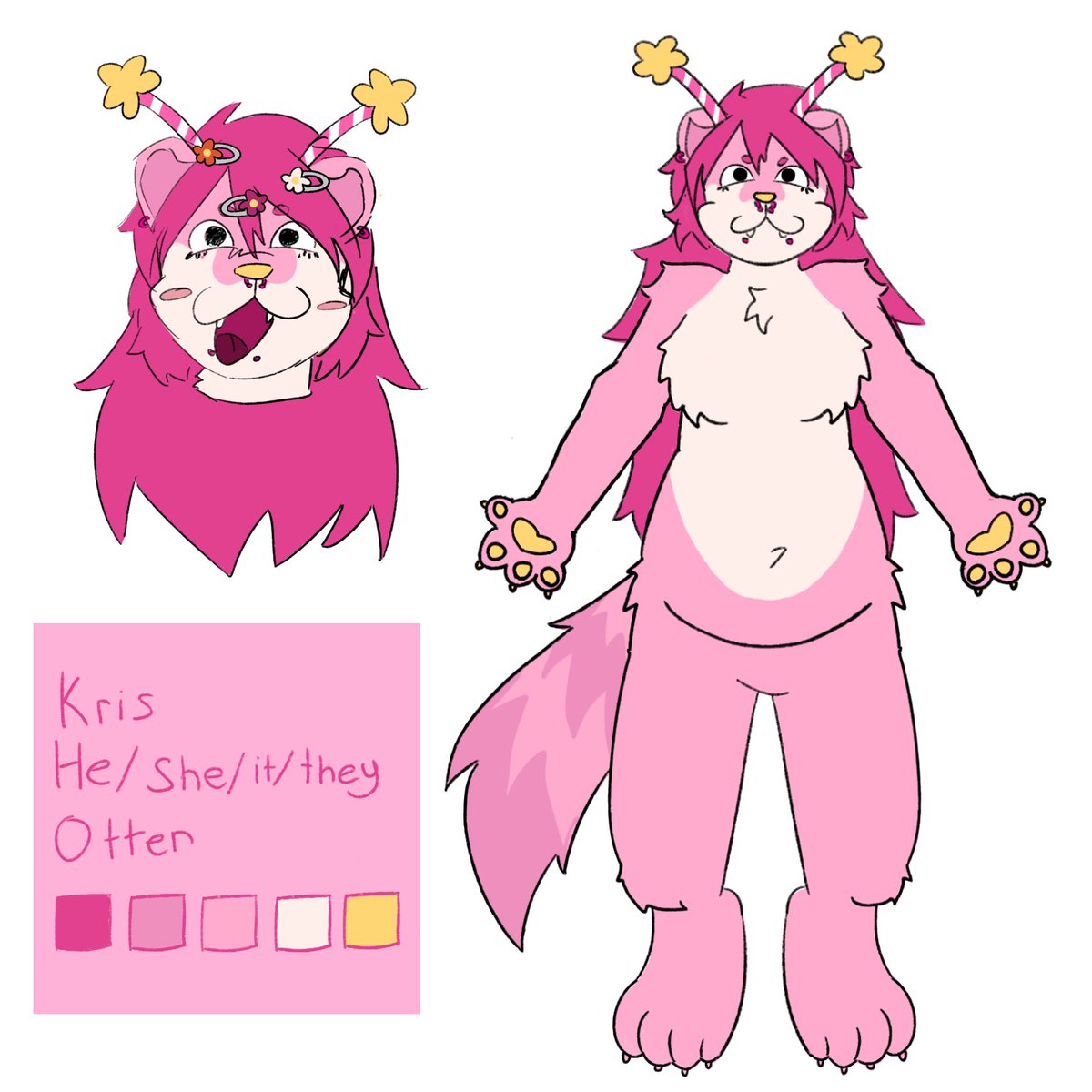 spoinglyboingly's tweet photo. Yayy new fursona yayaya she's so cute #fursona #furryart https://t.co/nGVsrSuXAG