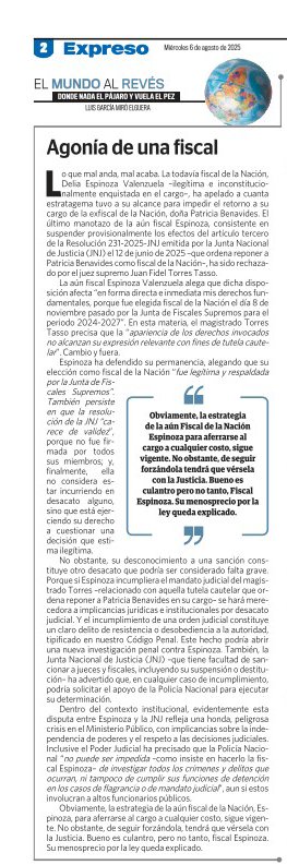 fly737's tweet photo. EXPRESO Qué buena columna!! Los peces y los chanchos vuelan aquisito nomás. https://t.co/kLwN8aCiid