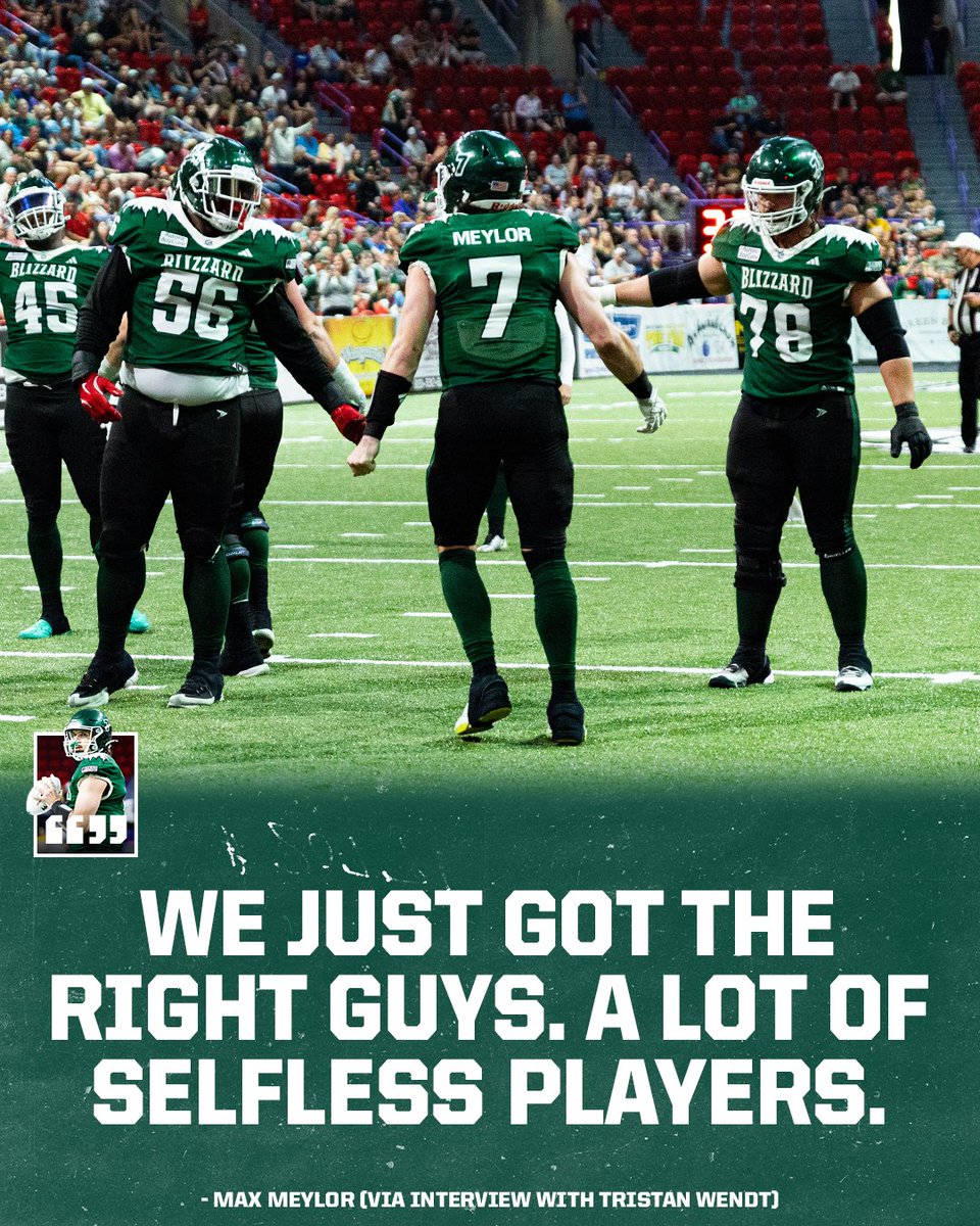 gbblizzard's tweet image. Putting the team first. INAM.
#GoBlizz