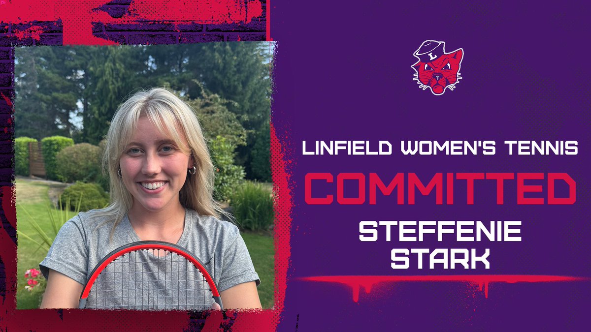 COMMITTED! 🎉

Welcome, Steffenie Stark to the Linfield Women's Tennis family! Steffanie joins the Wildcats from Valley Catholic High School in Beaverton, Ore. 🎾😼🟣

#RollCats | #CultureWins | #d3tennis