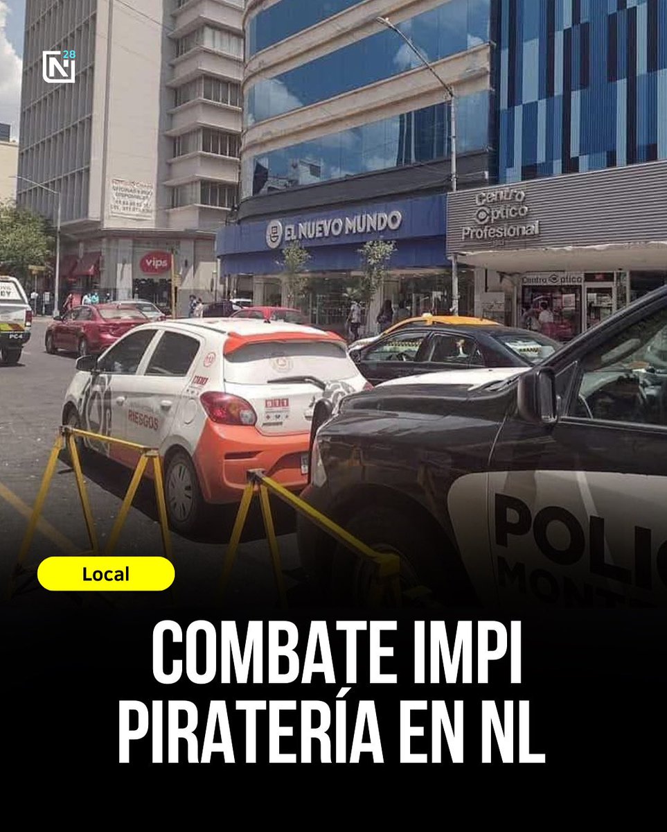 El director del Instituto Mexicano de la Propiedad Industrial (IMPI), Santiago Nieto, informó que realizaron operativos en Nuevo León para combatir la piratería.