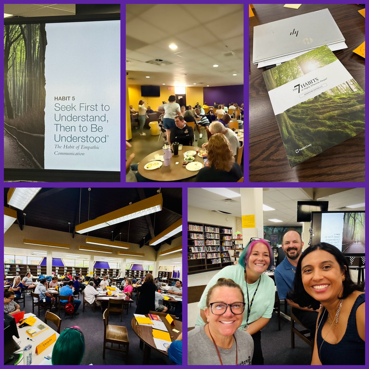 Leopard_Admin's tweet image. Our amazing teachers embraced the Leader in Me mindset today! From training and policy review to prepping classrooms and planning with purpose — we’re ready to lead, grow, and set the tone for success. 💛💜#LeaderInMe @HernandoSchools #ChallengeAccepted #LeopardPride