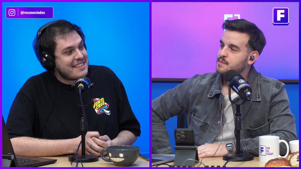 🔥¡Empezó una nueva edición de #FEnElChat! 

🎮¡Hoy hablaremos con Dalcru, periodista especializado en esports, y mucho más!

youtube.com/@ReconectadosRC
twitch.tv/reconectadostv