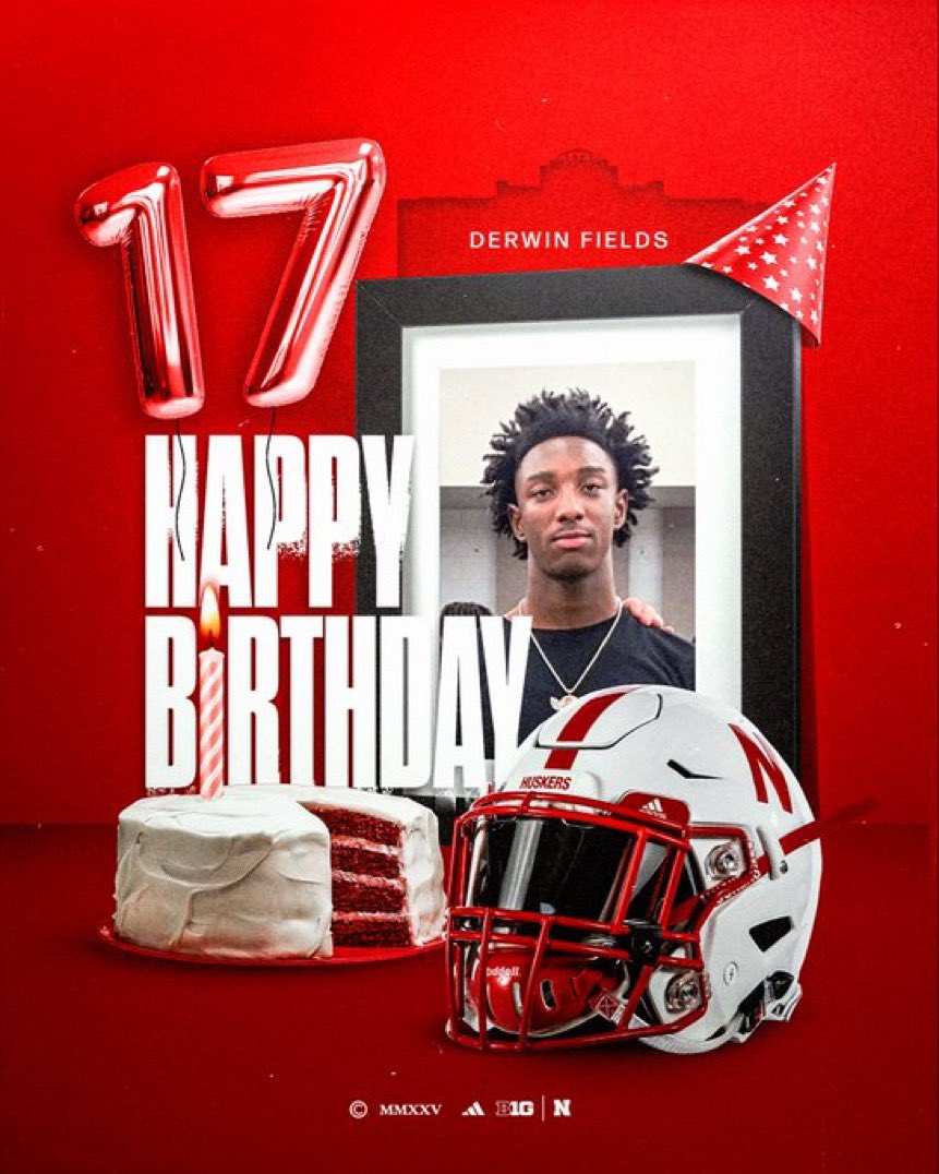 Thanks for the birthday love from <a href="/HuskerFootball/">Nebraska Football</a> <a href="/s_kwilli32/">Keith Williams</a>