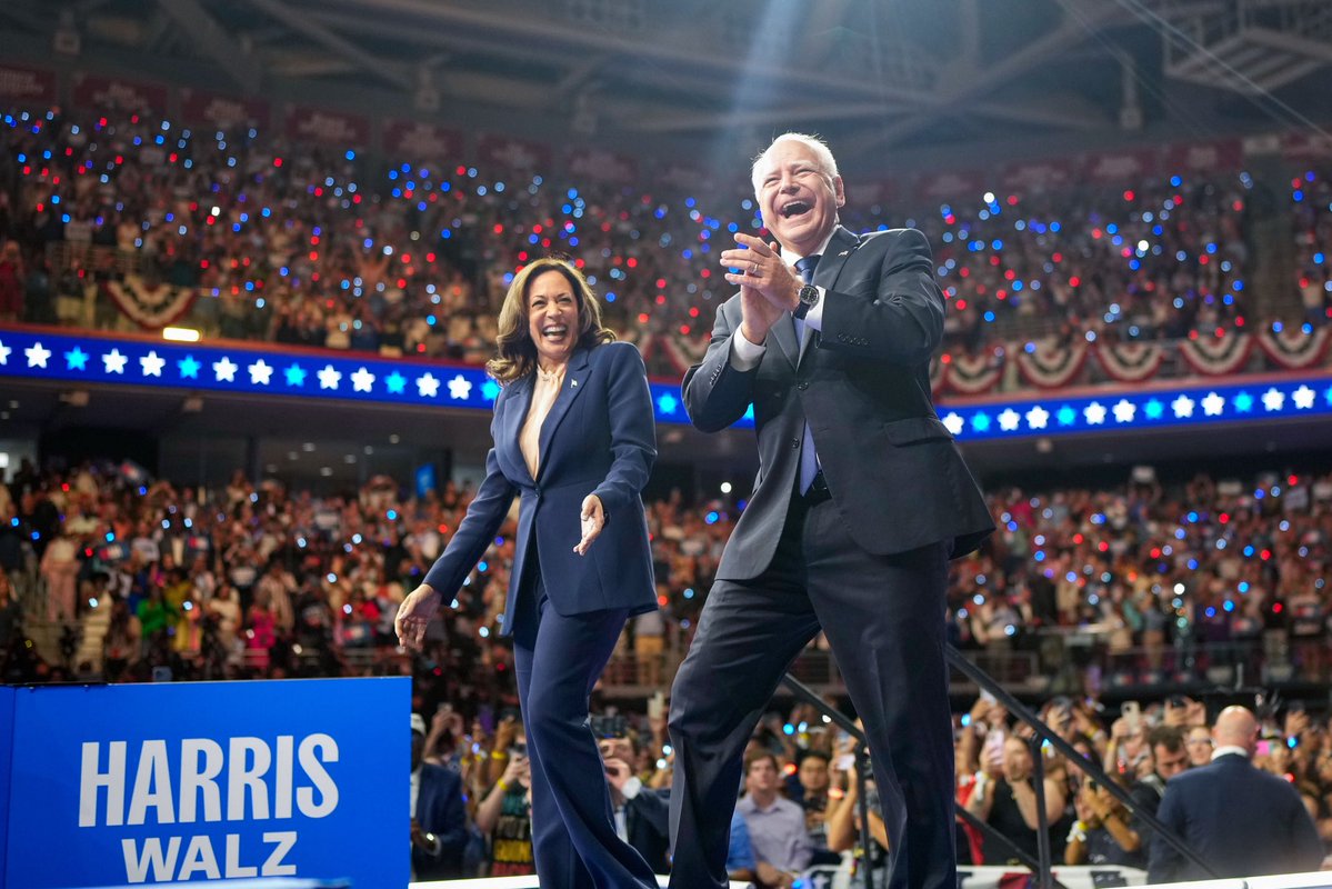 Tim Walz (@tim_walz) on Twitter photo A year ago today, <a href="/KamalaHarris/">Kamala Harris</a> gave me the opportunity of a lifetime: the chance to travel the country and meet America. I’m deeply grateful for those wild 91 days.
While the road ahead is challenging, we cannot lose hope. There’s work to do and I need you to stay in the fight. A year ago today, <a href="/KamalaHarris/">Kamala Harris</a> gave me the opportunity of a lifetime: the chance to travel the country and meet America. I’m deeply grateful for those wild 91 days.
While the road ahead is challenging, we cannot lose hope. There’s work to do and I need you to stay in the fight.