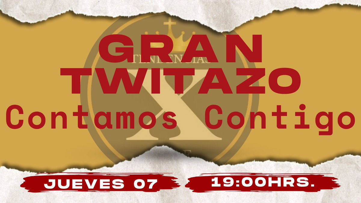 EquipoXTendencias (@equipoxdigital) on Twitter photo Nos sumamos a la Tuitazo #ConKaiserSiEsDebate y mañana todos juntos a las 19:00 Horas apoyando las ideas de la Libertad junto al <a href="/EquipoXDigital/">EquipoXTendencias</a> para una tendencia nacional N° 1.
Contamos contigo!.
El Hashtag lo daremos a las 18:40 Horas!.
<a href="/MarcosClarkG/">Marcos P. Clark Gavilán #PymesSeLevantan</a> <a href="/jcbecerra14/">Juan Carlos Becerra</a> Nos sumamos a la Tuitazo #ConKaiserSiEsDebate y mañana todos juntos a las 19:00 Horas apoyando las ideas de la Libertad junto al <a href="/EquipoXDigital/">EquipoXTendencias</a> para una tendencia nacional N° 1.
Contamos contigo!.
El Hashtag lo daremos a las 18:40 Horas!.
<a href="/MarcosClarkG/">Marcos P. Clark Gavilán #PymesSeLevantan</a> <a href="/jcbecerra14/">Juan Carlos Becerra</a>