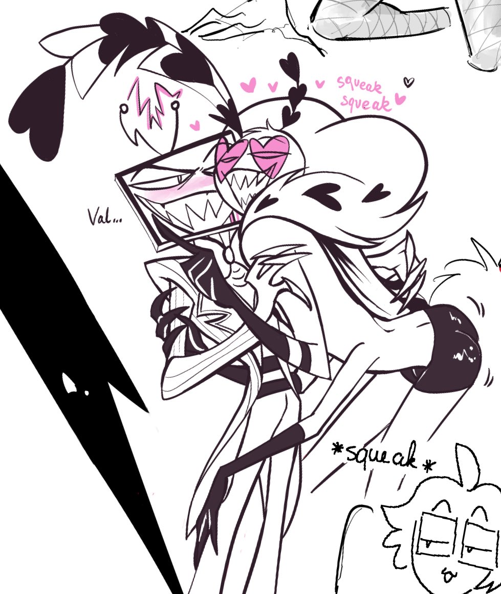 FINALLY I was able to draw something here 😩💖 #VoxVal