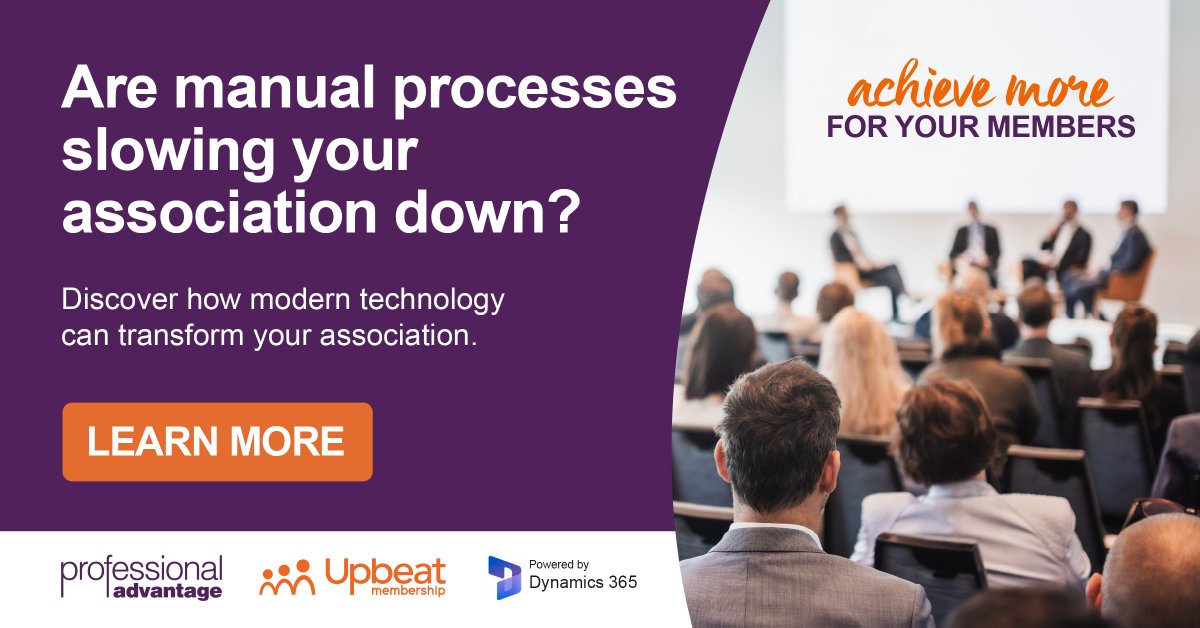 Are manual processes slowing your association down?

Our Microsoft-powered, cloud-based platform is built for forward-thinking leaders. 

Discover how modern technology can transform your association:
okt.to/9ITX0x

#membership #associations #Microsoft