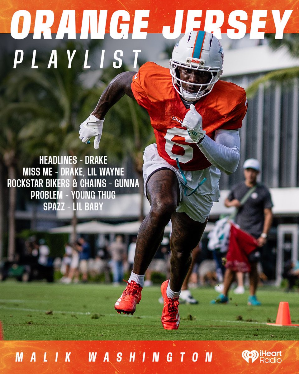 MiamiDolphins's tweet photo. brb, listening to Malik’s playlist on this flight ✈️🎶 https://t.co/t1DpQiXGn1