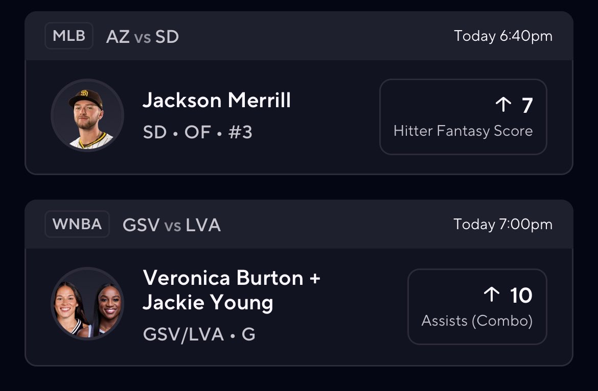 tuffpicks's tweet photo. WNBA/MLB Combo Pair⚾️🏀

❤️ if tailing! 

#WNBAProps #PrizePicksWNBA #WNBAPOTD #POTD #PrizePicksLocks #WNBAPOTD #WNBAPICKS #WNBAPrizePicks #WNBABets #GamblingTwitter #WNBADFS #PrizePicks #prizepickswinning https://t.co/T4JwLsLSVn