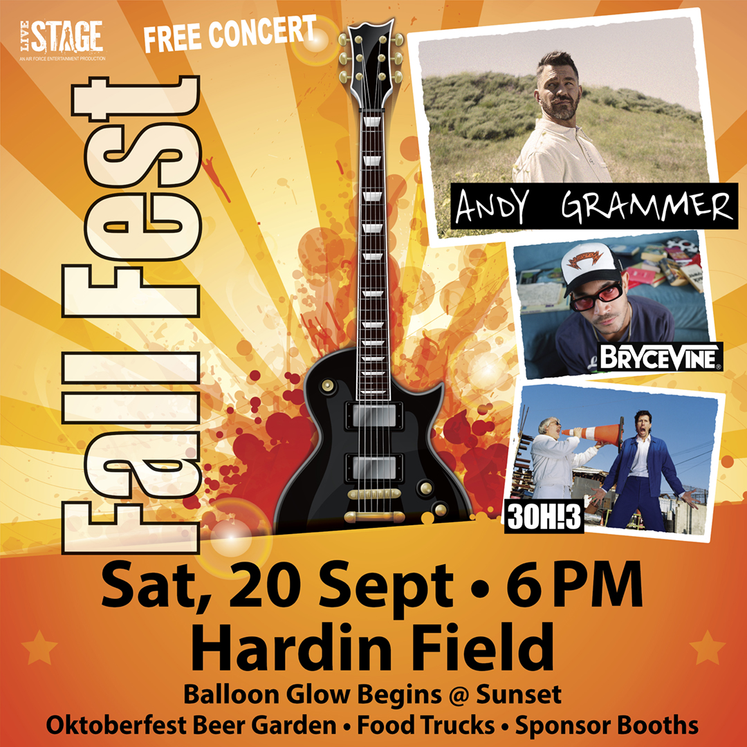 🎉 The countdown is ON, #TeamKirtland! 🍂

🎈 Balloon Glow at sunset 🍺 Oktoberfest-style Beer Garden 🌮 Food trucks serving mouthwatering local eats 🎪 Sponsor booths

It’s not just a night out—it’s a Kirtland tradition 😉

#KirtlandFallFest #AndyGrammer #FreeConcert #Concert