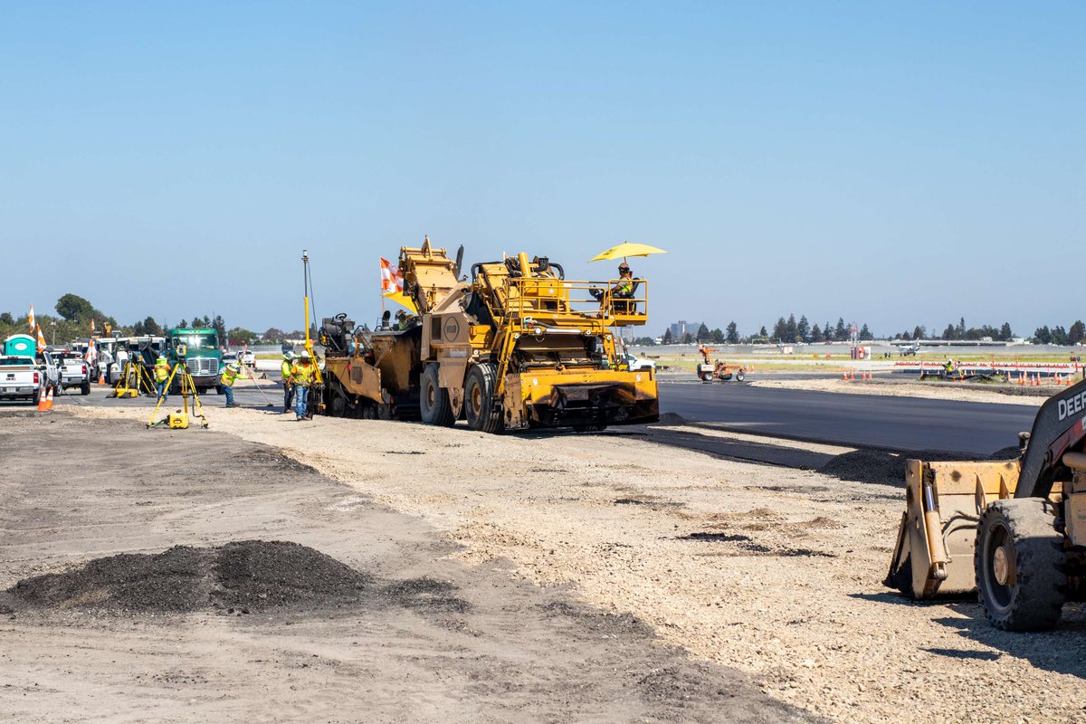 In 2024, we were part of the San Jose Mineta International Airport Taxiway Victor Phase 1B/C improvement program, ensuring safe and durable infrastructure as part of the airport’s broader runway and taxiway modernization efforts.  

#PavingRunways #LocalImpact #CaliforniaAirport