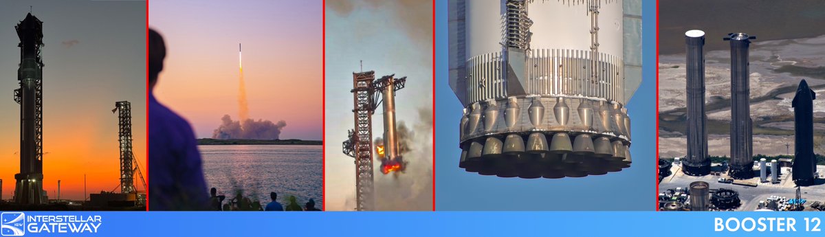 BOOSTER 12. Amid rumours of its imminent scrapping... here's a quick look back at the history of what was possibly one of the most important SpaceX Starship vehicles of all time, and one that had a profound impact on me personally as well.
I hope it ends up in a museum someday...