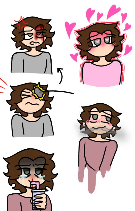 KumoHoshi000's tweet image. Been feeling lately (I’m okay right now but I can’t escape bro 😭)