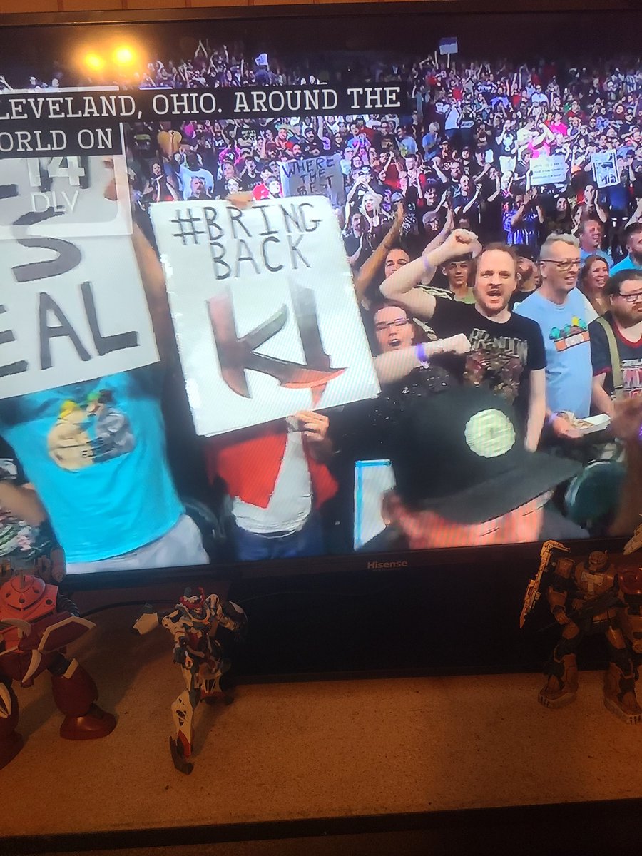 This one time at band camp (@drdevice81) on Twitter photo I ❤️ you #BringBackKI sign guy <a href="/maximilian_/">Maximilian Dood</a> #AEWDynamite I ❤️ you #BringBackKI sign guy <a href="/maximilian_/">Maximilian Dood</a> #AEWDynamite