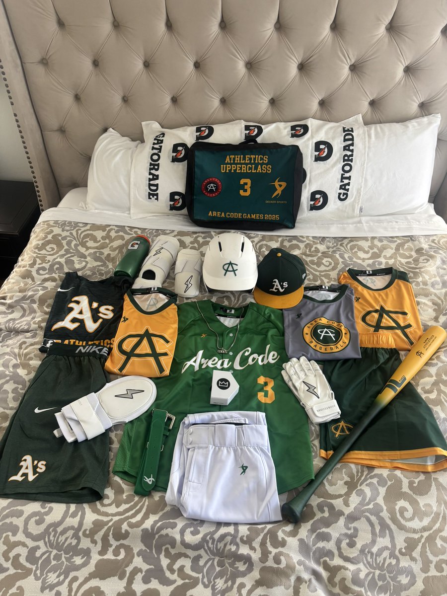 DJ Delaney (@djdelaney2007) on Twitter photo Thank you <a href="/ACBaseballGames/">Area Code Baseball</a> for the gear! Excited to compete this week!
<a href="/NorcalScouts/">Northern California Scouts Association</a> #ACGames25 Thank you <a href="/ACBaseballGames/">Area Code Baseball</a> for the gear! Excited to compete this week!
<a href="/NorcalScouts/">Northern California Scouts Association</a> #ACGames25