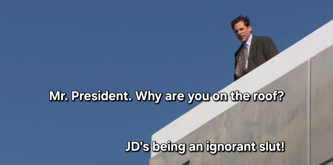 rildavis's tweet photo. Just another day at #TheOffice https://t.co/LmFvU1Rpyv