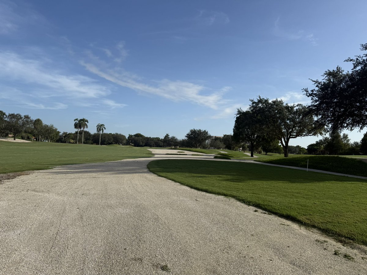 Michael Shea (@aerationtech) on Twitter photo Checking in on how the back 9 of Jacaranda is growing in today.
Can’t wait to get out there and play. It’s looking amazing !
Getting excited <a href="/jamey_davis0/">Jamey Davis, CGCS</a> !!!!
#AERATECH
#AERATIONTECH
#ATIGOLFSERVICES Checking in on how the back 9 of Jacaranda is growing in today.
Can’t wait to get out there and play. It’s looking amazing !
Getting excited <a href="/jamey_davis0/">Jamey Davis, CGCS</a> !!!!
#AERATECH
#AERATIONTECH
#ATIGOLFSERVICES
