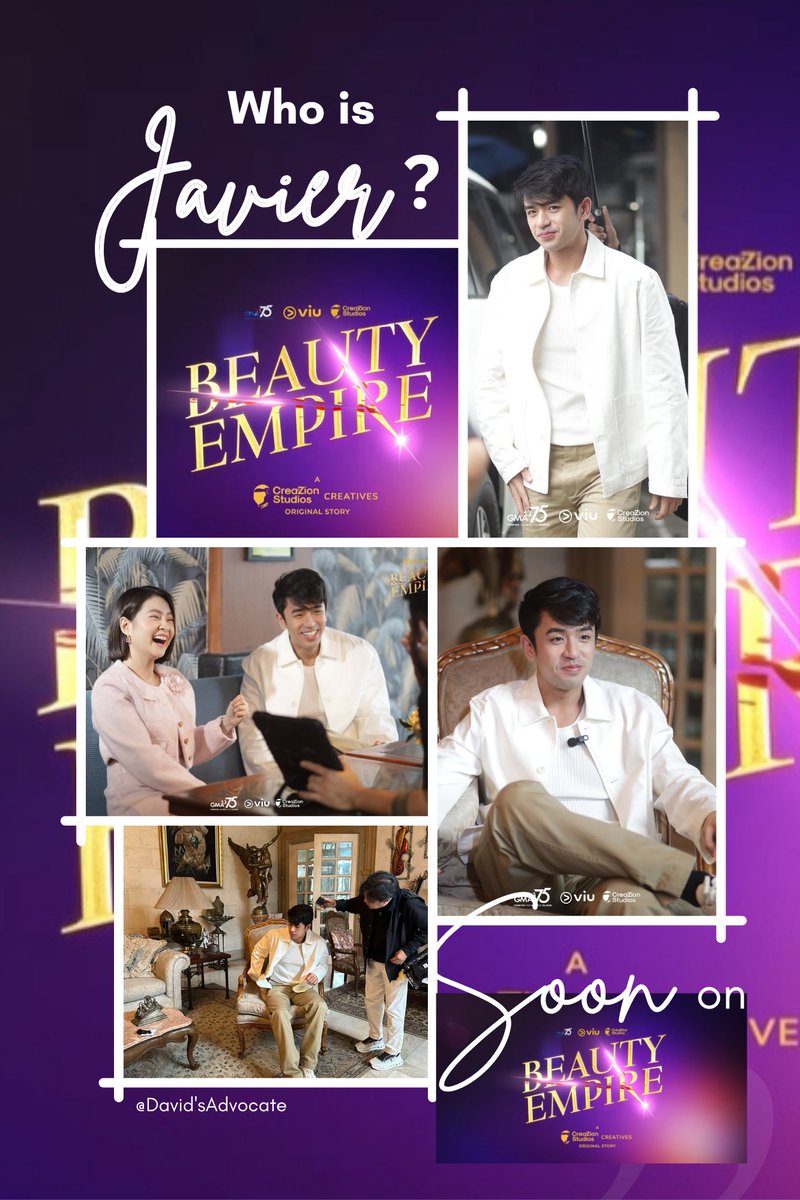 DavidsAdvocate's tweet photo. [🎬] 🎶 ...sino nga ba siya sa buhay mo, at...🎶

Meet "Javier" the character of David Licauco in Beauty Empire, very soon on Viu and GMA prime. 🫶

#DavidLicauco  @davidlicauco