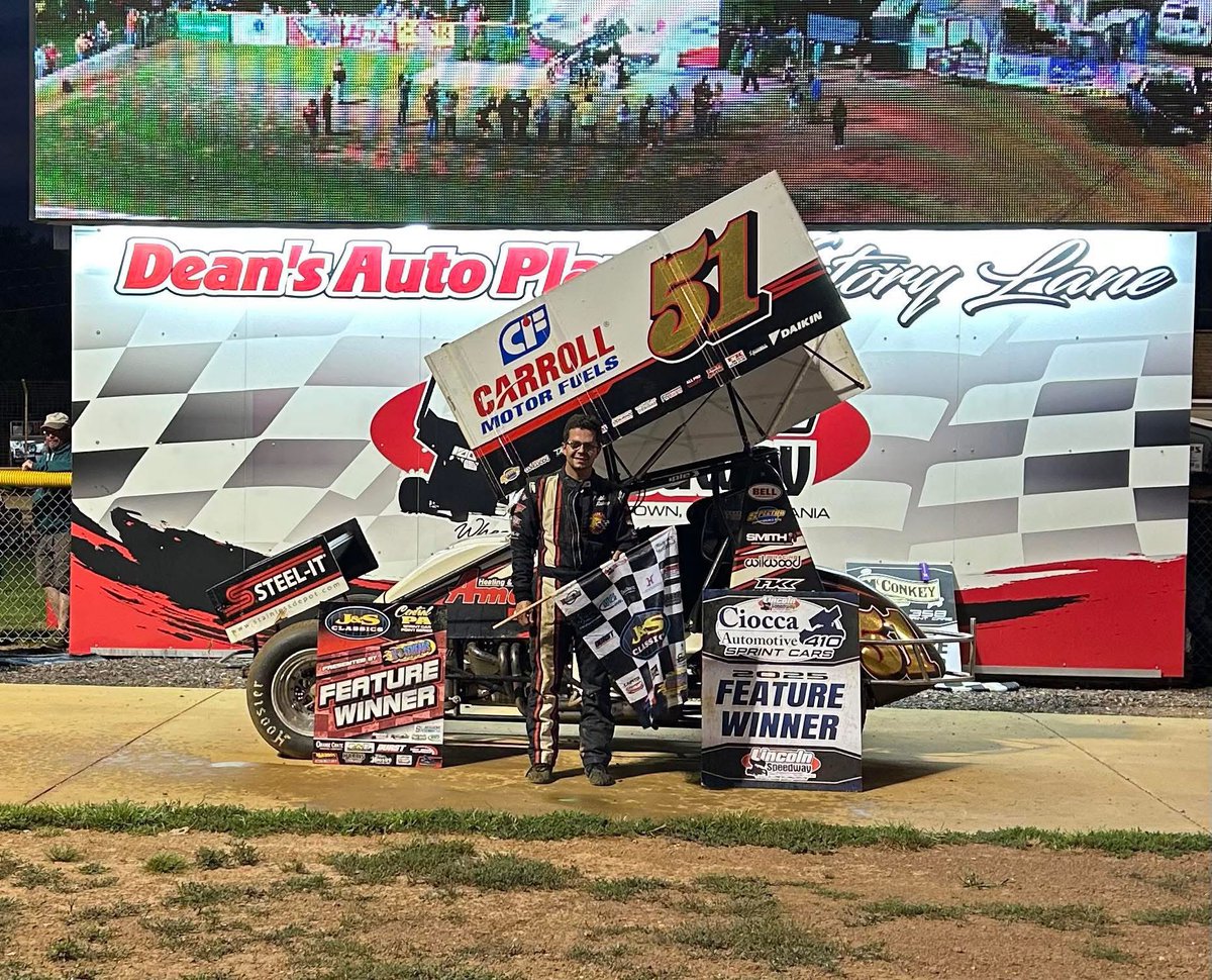 Another win for Freddie Rahmer at Lincoln Speedway on Saturday! 

#DMI // #WeeklyWinsWithDMI // #WednesdayWinners