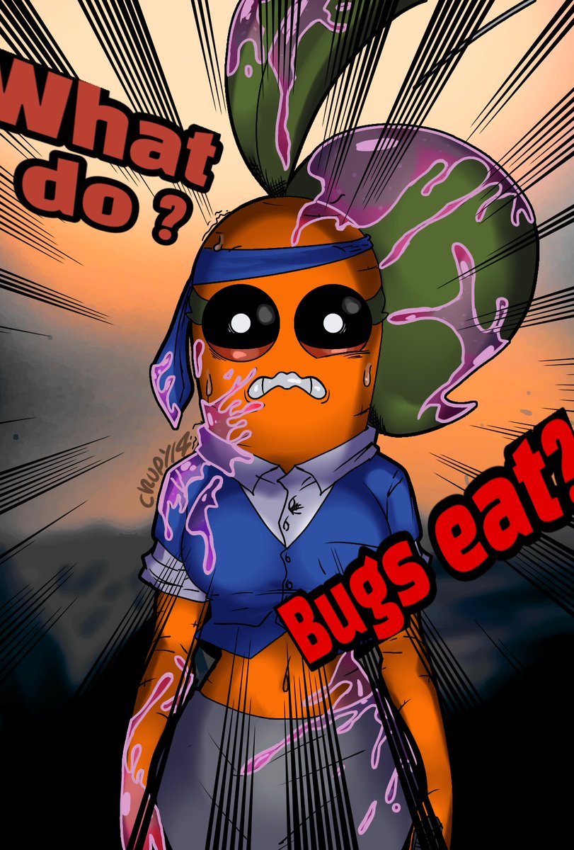 What do bugs eat?!🥕
Que comen los insectos?🥕