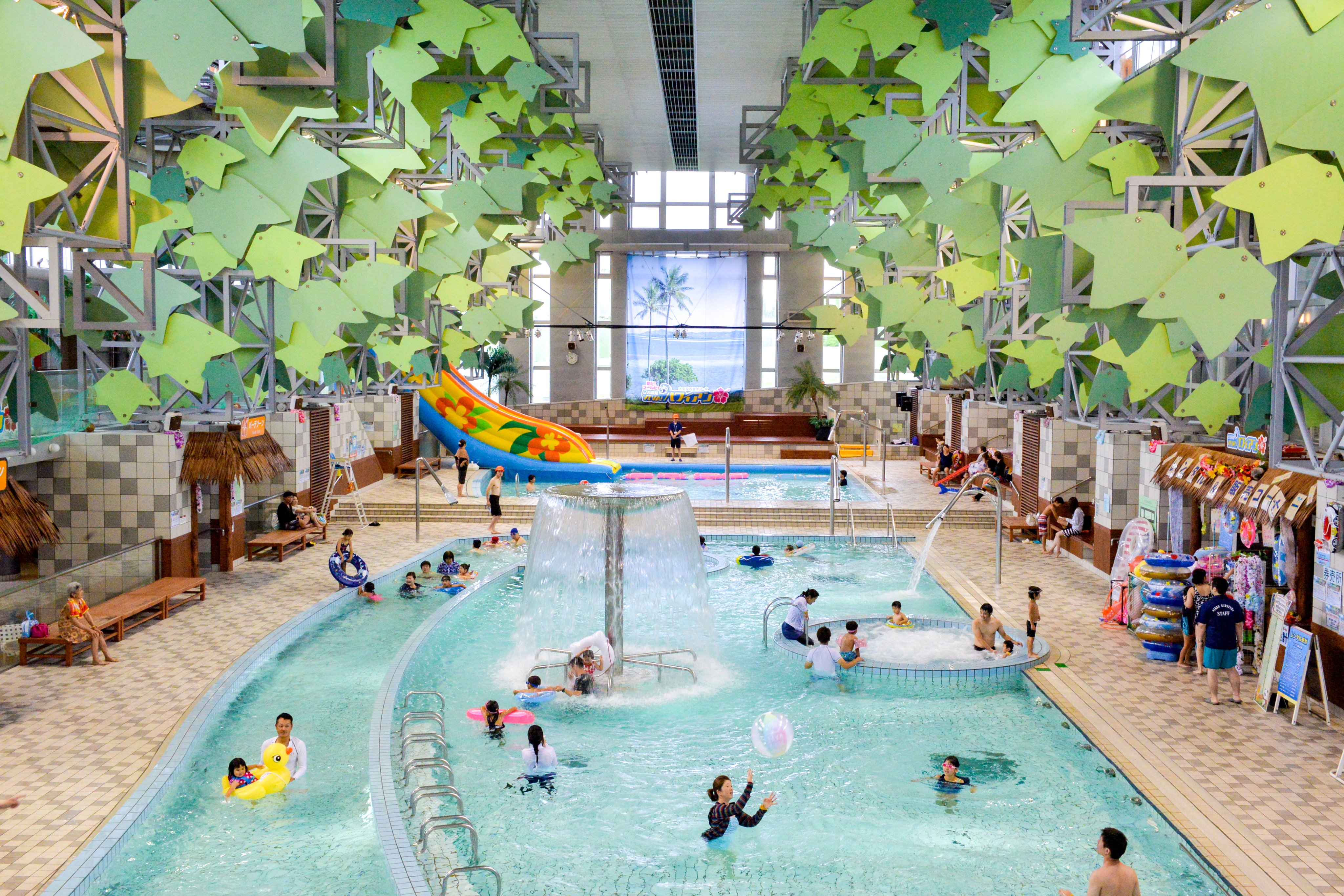 プール 湯快リゾート 大江戸温泉物語 7枚 プール 湯快リゾート 大江戸