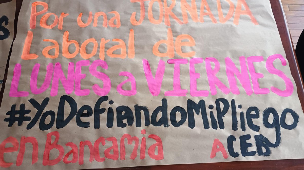 Cinesvasquez's tweet photo. #YoApoyoMiPliego por un incremento salarial justo en Bancamia. https://t.co/scpZ07cNc0