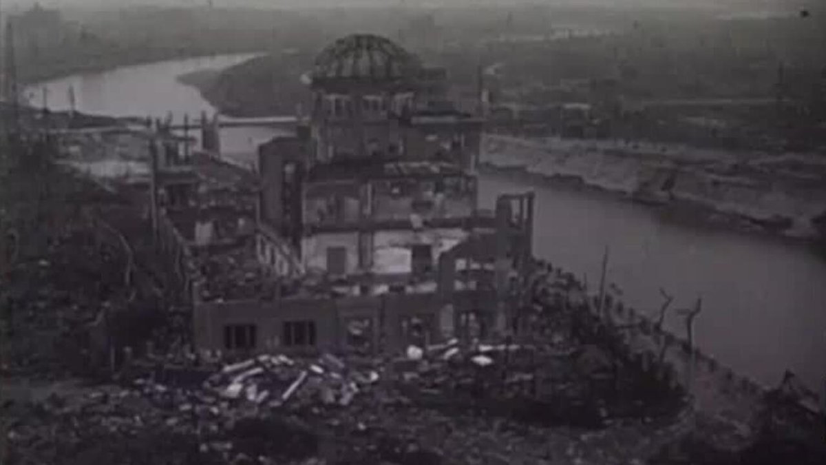 PHumanistaUY's tweet photo. AYER. 6 de Agosto de 1945 primer genocidio nuclear, primer genocidio instantáneo. HOY Gaza y Palestina sostenido genocidio permanente. La misma cultura guerrerista e imperialista es la responsable. Hiroshima y Gaza, no fueron y son acciones de guerra, fueron y son GENOCIDIOS. https://t.co/ahdwu5UtCm